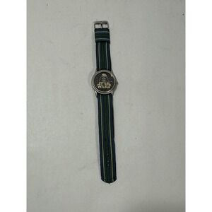 2012 Star Wars Wristwatch JF Darth Vader Head & Star Wars Logo Watch No Battery